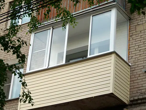 обшивка балкона цена
